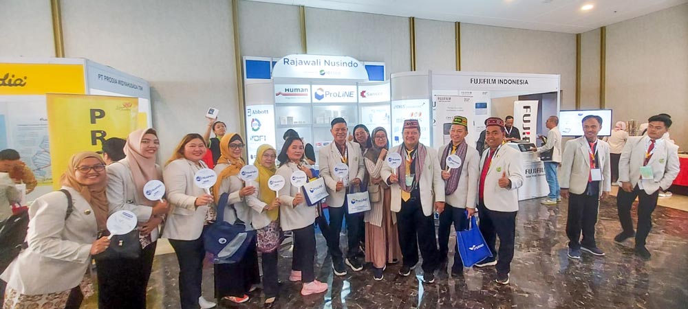 Rajawali Nusindo Unjuk Produk Alat Kesehatan Laboratorium Dalam Rakernas Petelki Ke Pt